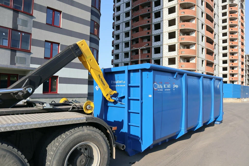 Аренда контейнера для мусора в Омске в октябре