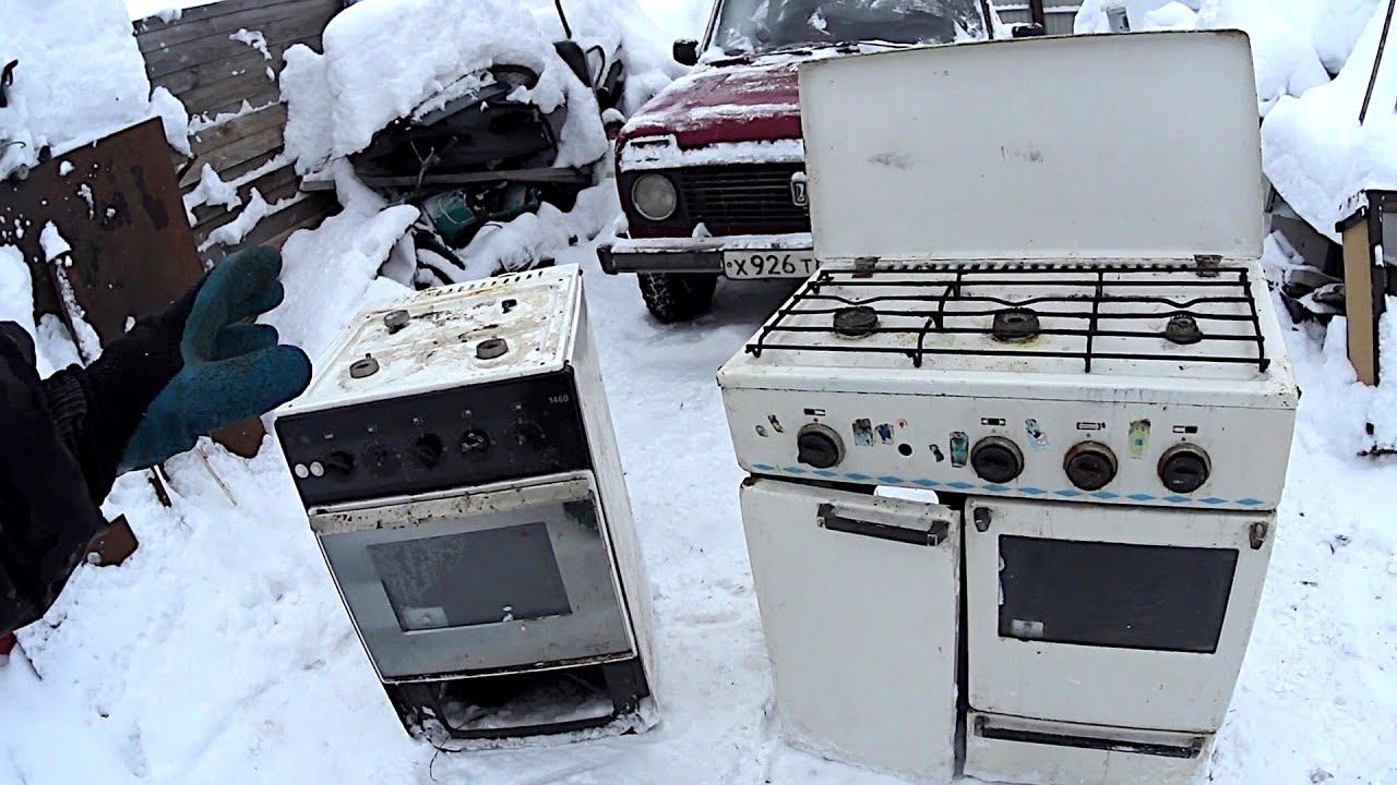 Вывоз газовых плит с утилизацией в Омске в октябре