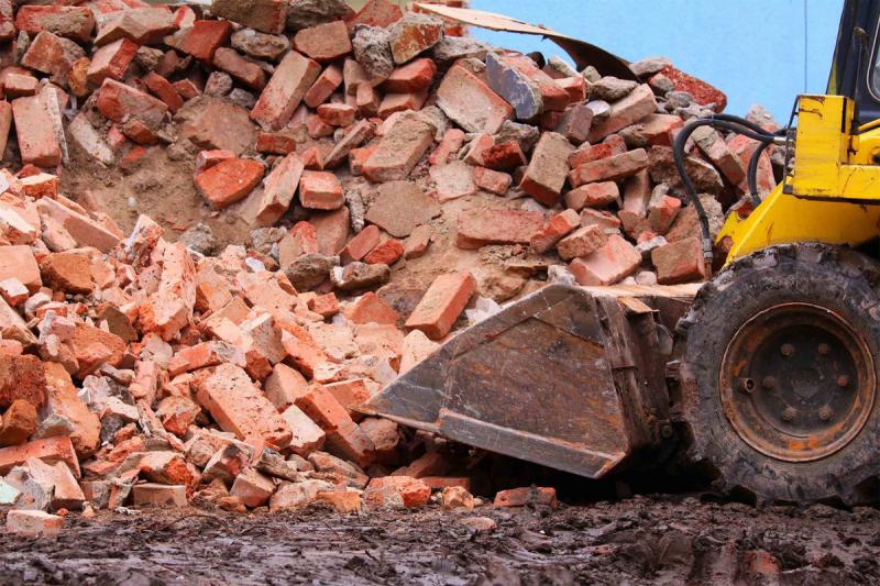 Вывоз кирпичного боя с утилизацией в Омске в октябре